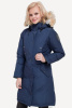 Пуховое пальто Charlotte (Женский; XS; Navy)